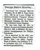 George Melvin BRANTLEY Obituary