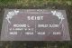 Shirley OLIGNEY SEIBT and Husband Richard L. SEIBT Headstone